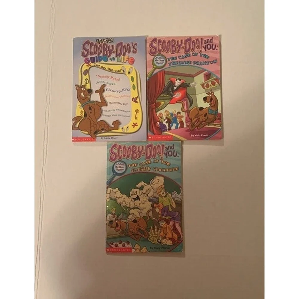3 Scooby Doo Books